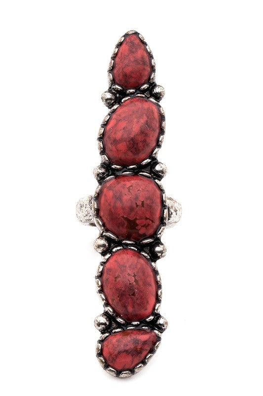 Oversize Stone Iconic Ring