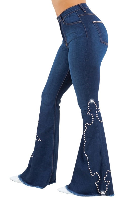 Santa Fe Bell Bottom Jean - 34" inseam
