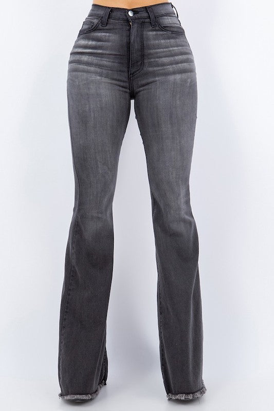Jess Bell Bottom Jean - Inseam 33"
