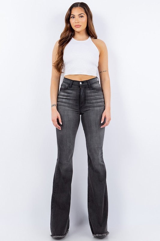 Jess Bell Bottom Jean - Inseam 33"