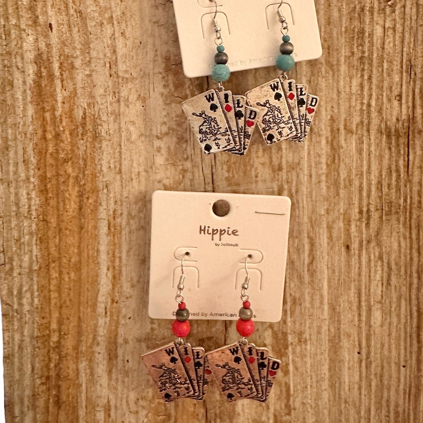 Wild Card Earrings
