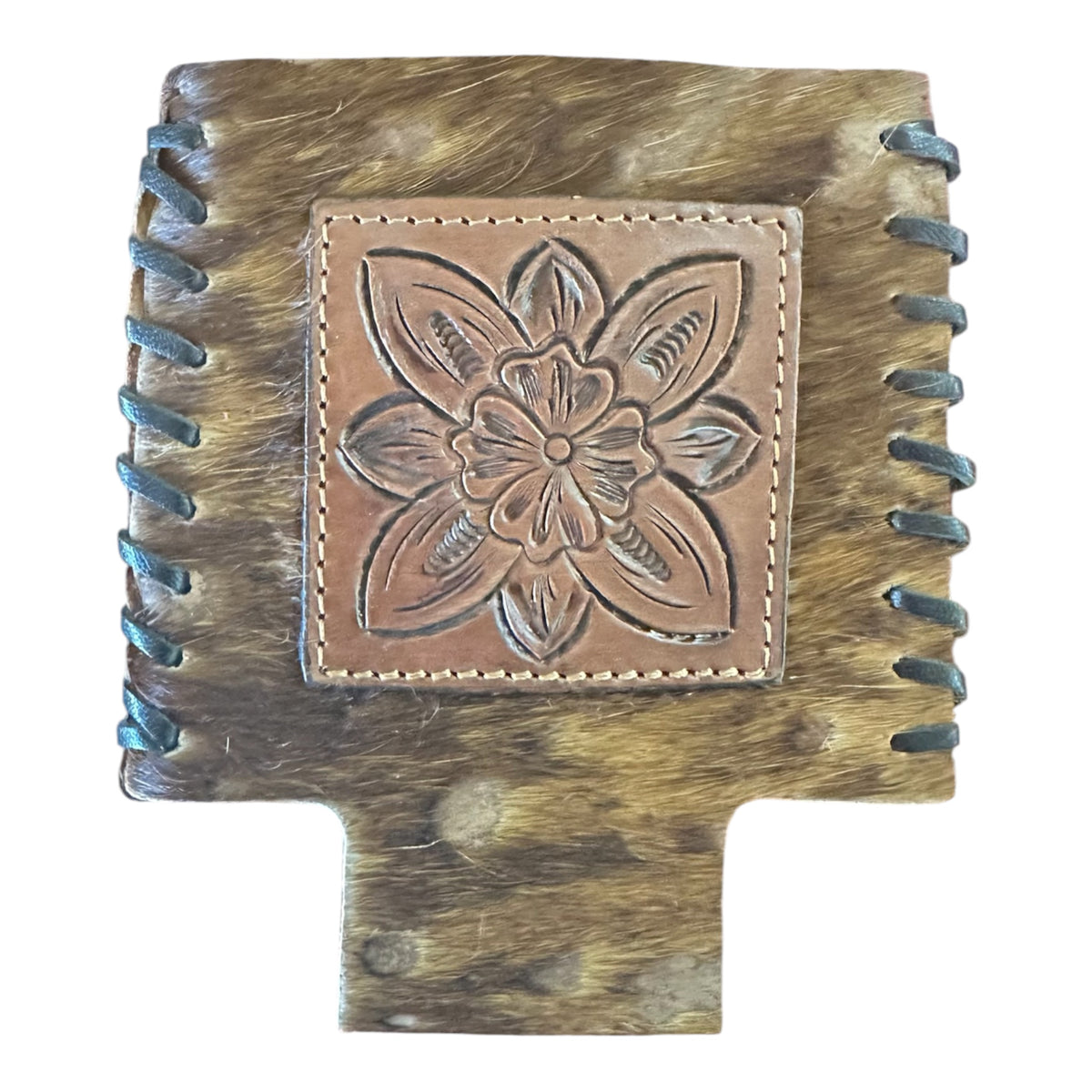 Cowhide Can Cooler Koozies