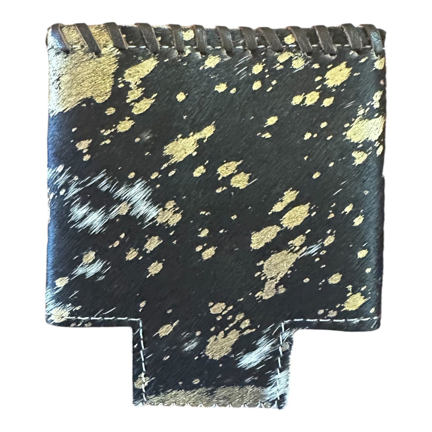 Cowhide Can Cooler Koozies