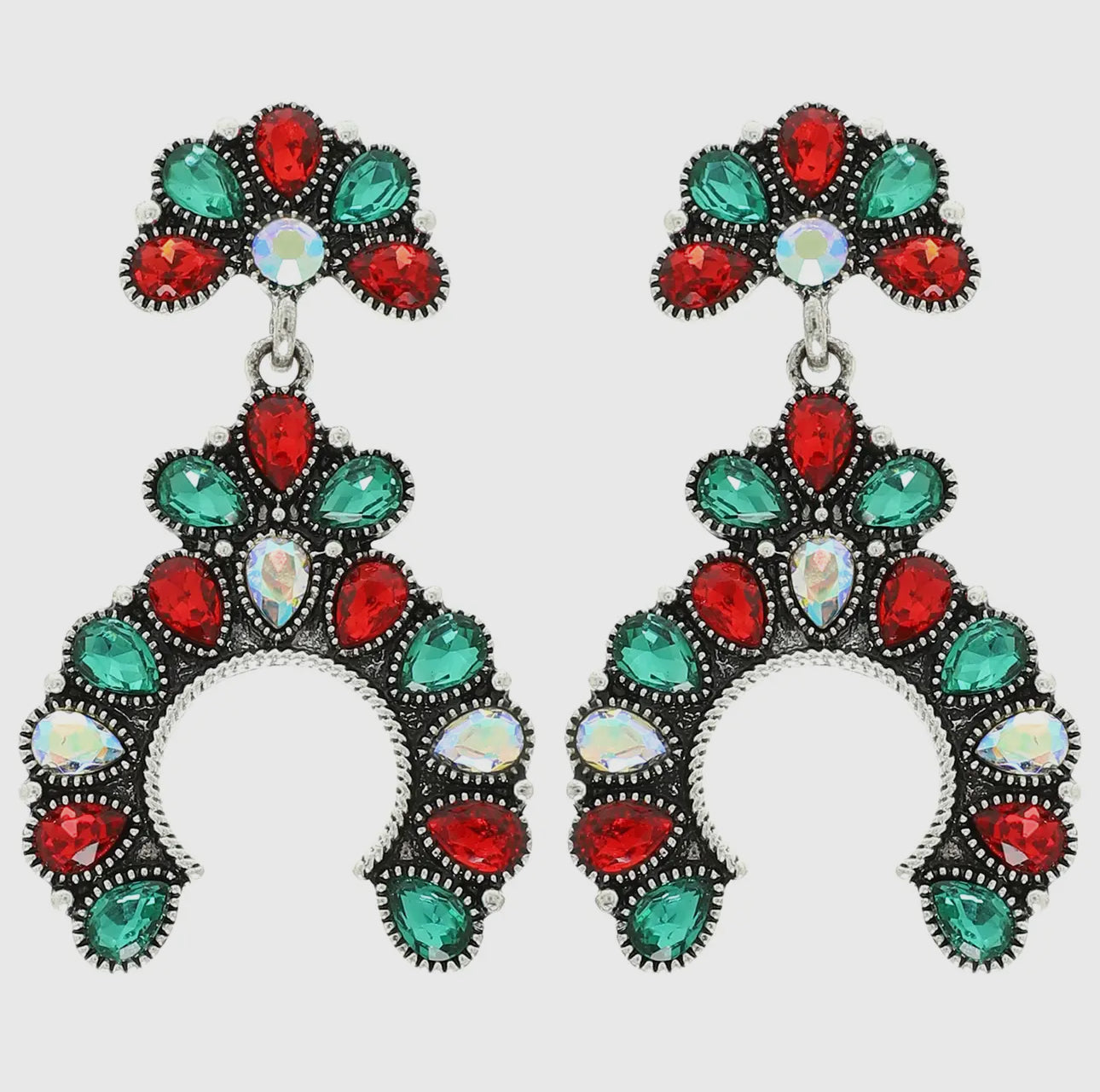 Christmas Iridescent Stud Earrings