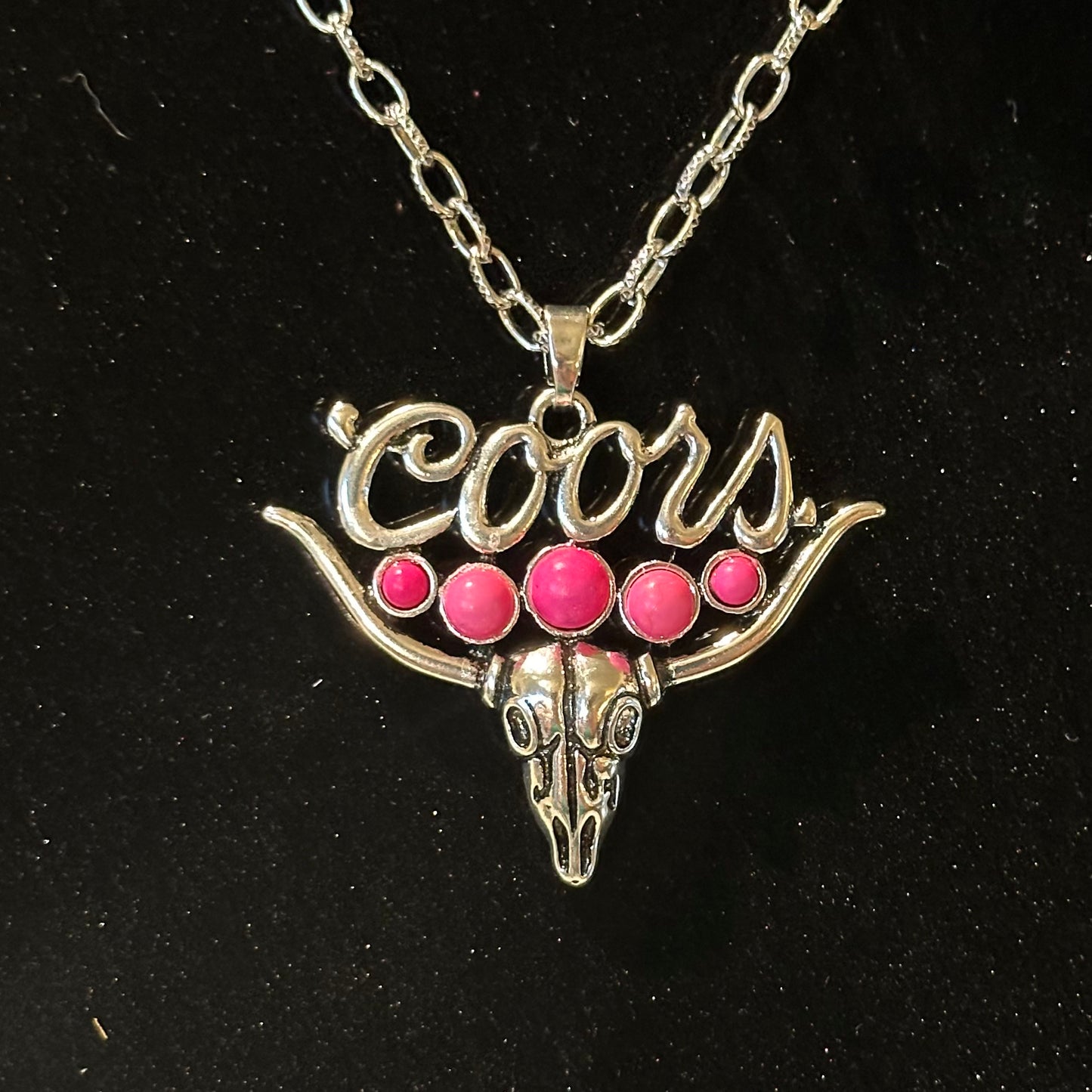 Coors Long Horn Turquoise/Pink