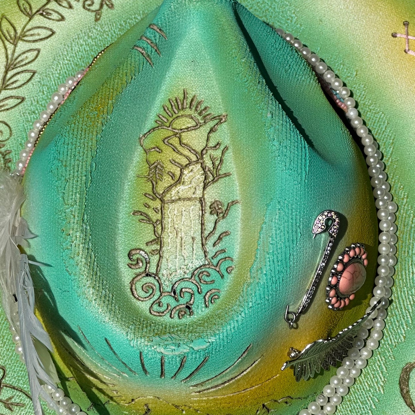 Aloha Custom Hat - SOLD