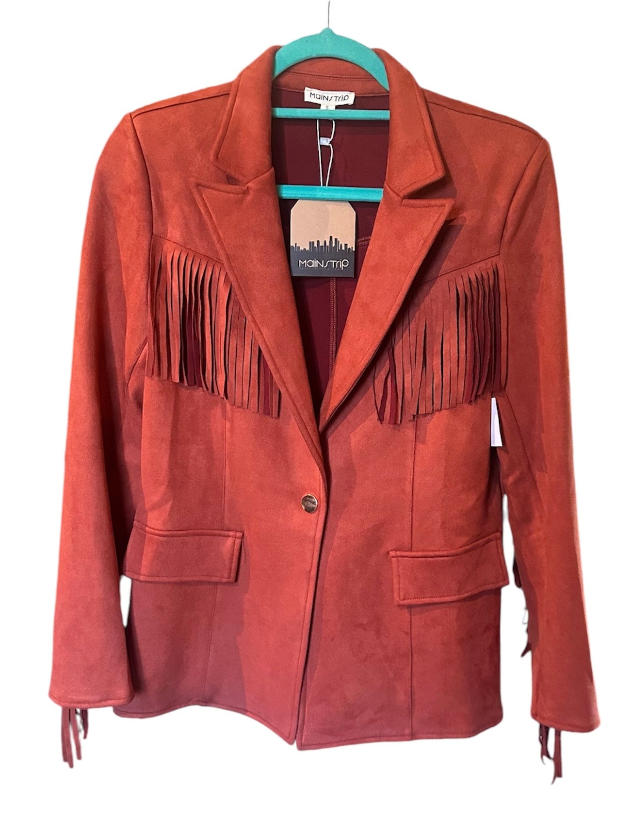 Fall 2024 fringe jacket