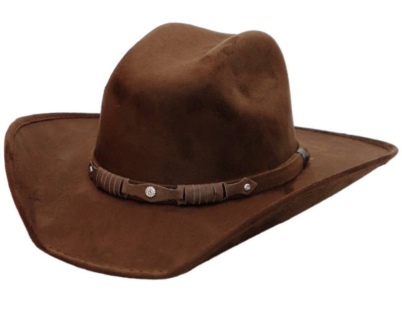 Kids Suede Cowboy Hats