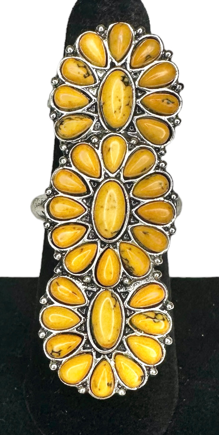 Three Conco Rings - Lots of Colors Available