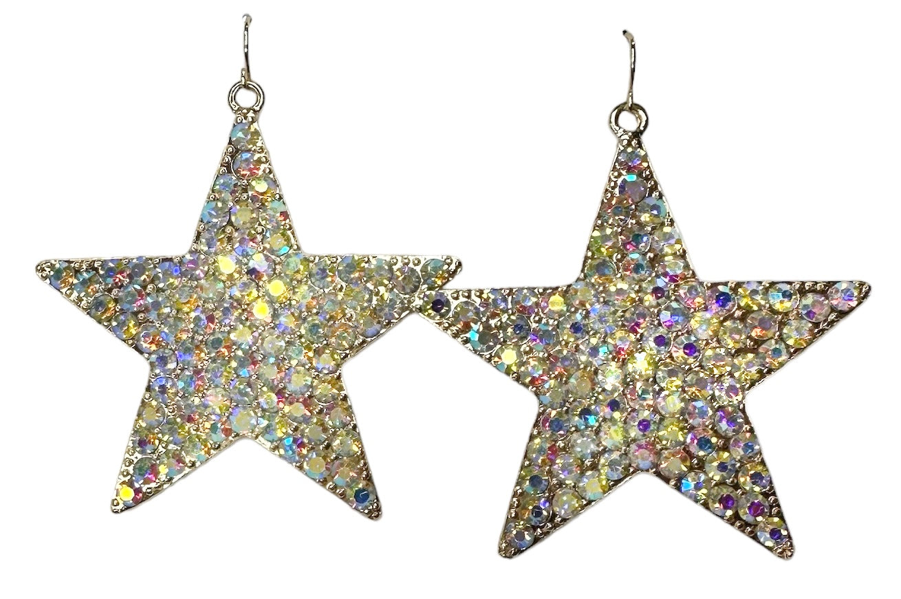 Large Star Earrings