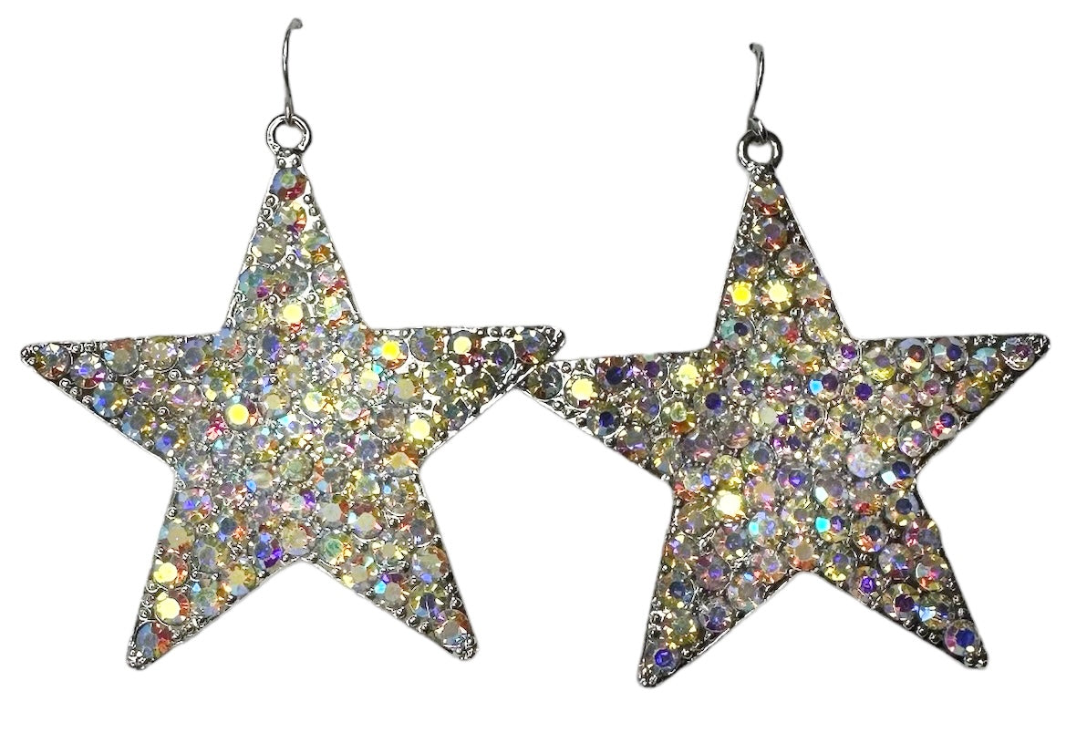 Large Star Earrings