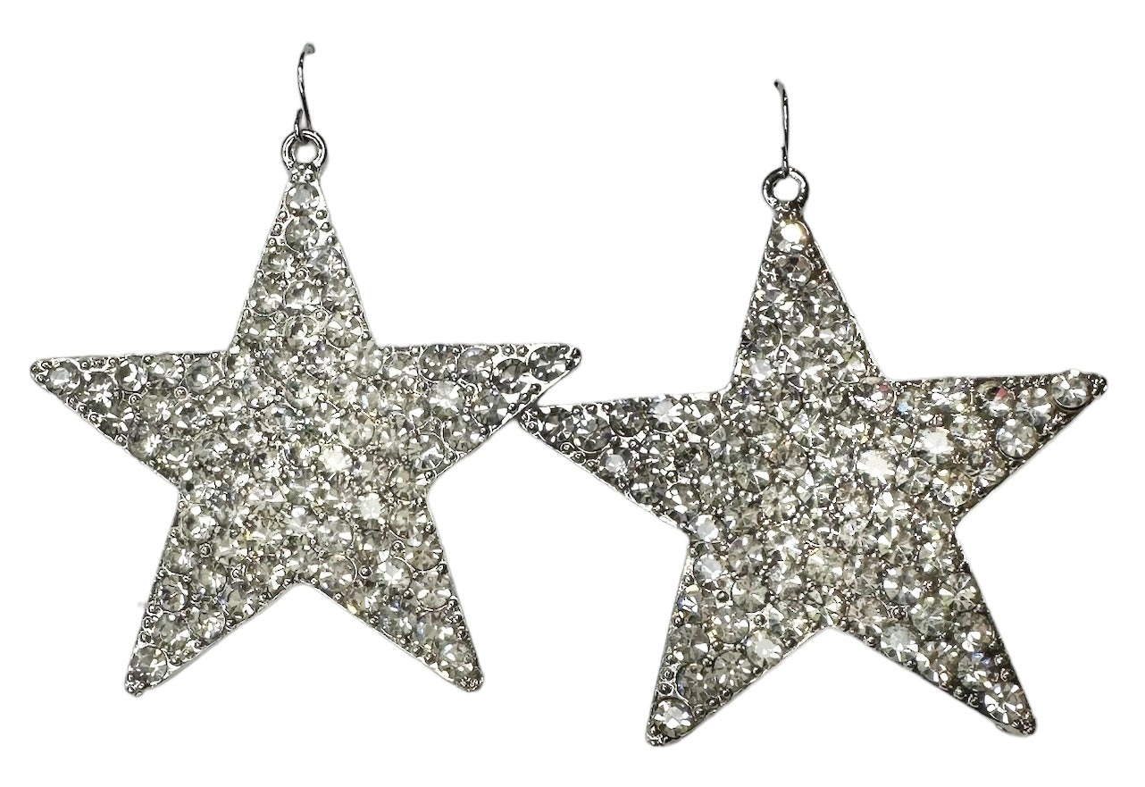 Large Star Earrings