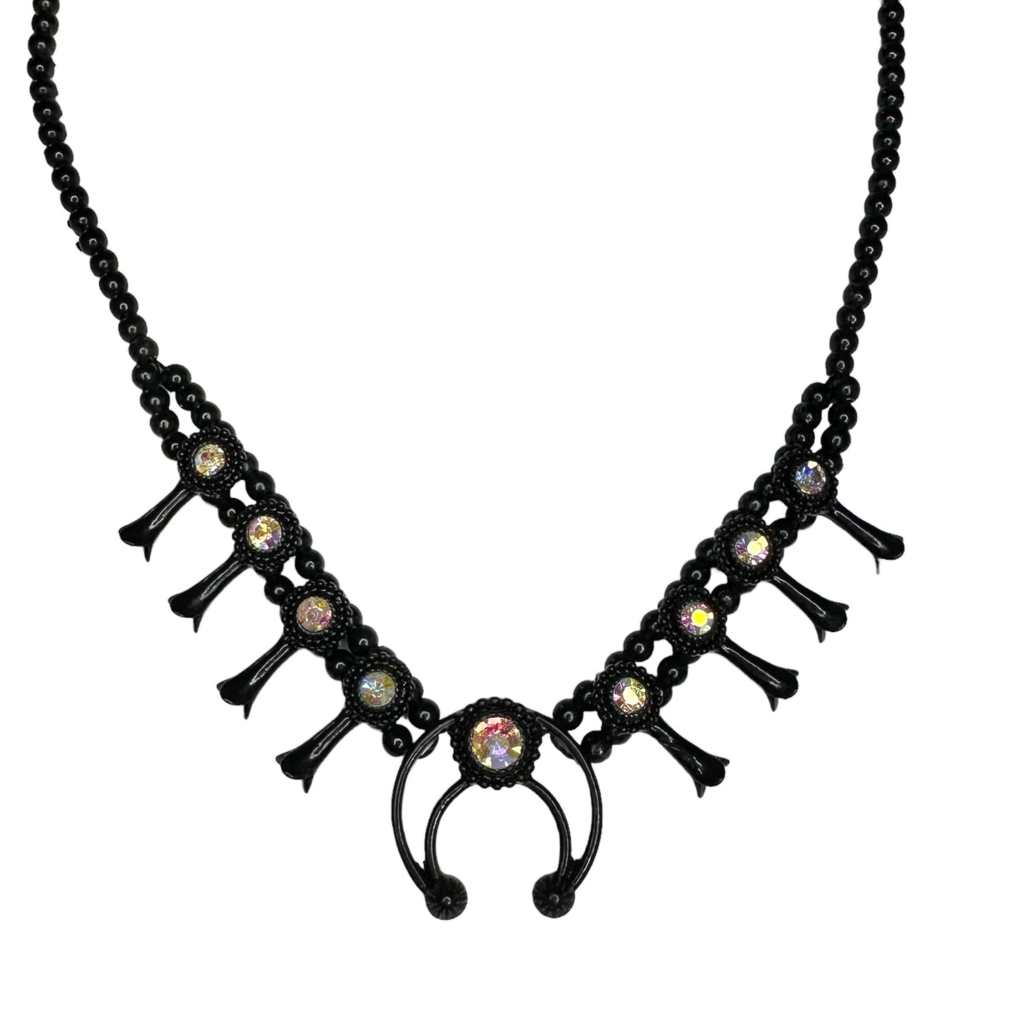 Mini Squash Blossom Necklace - Different Colors Available
