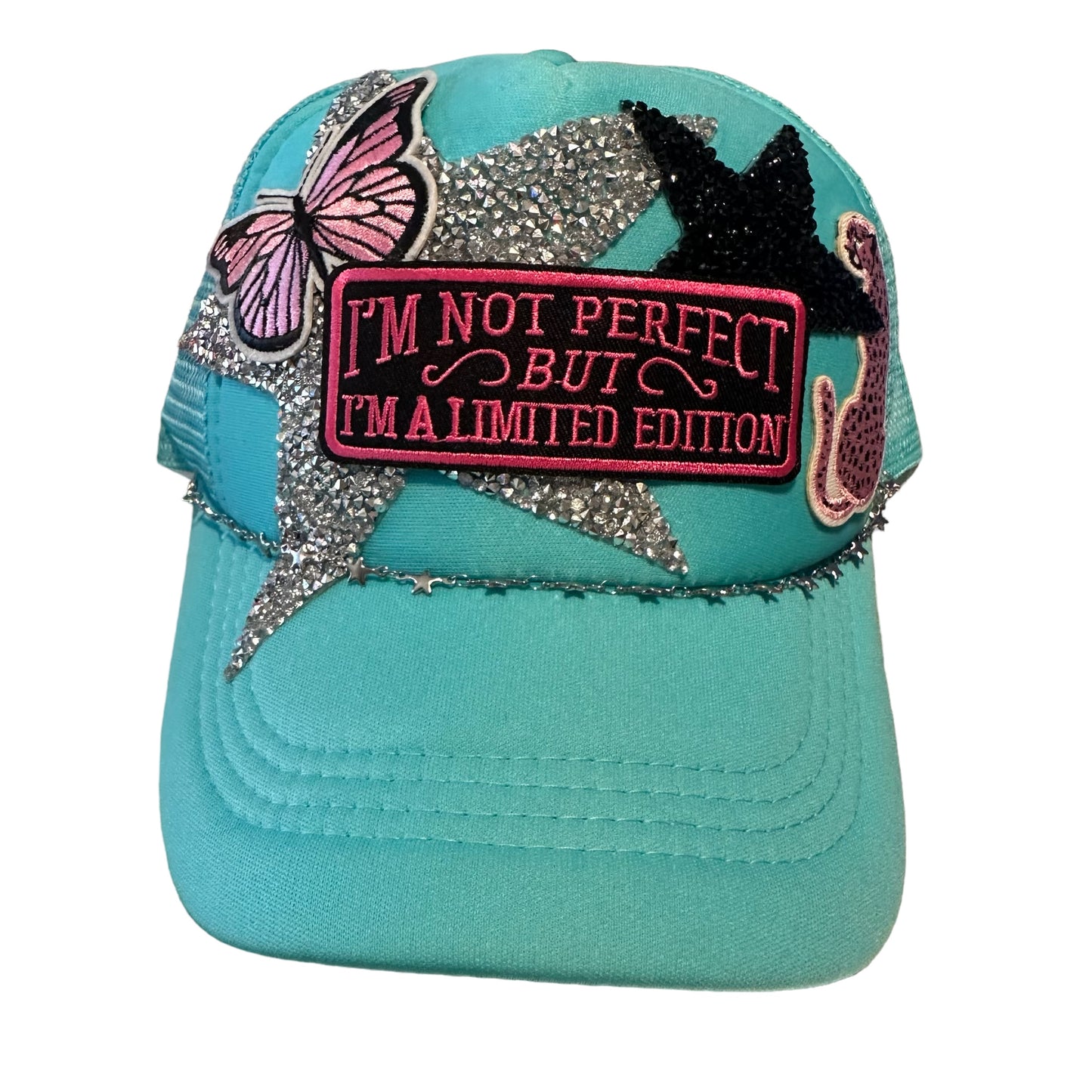 I'm Not Perfect Trucker Hat - SOLD