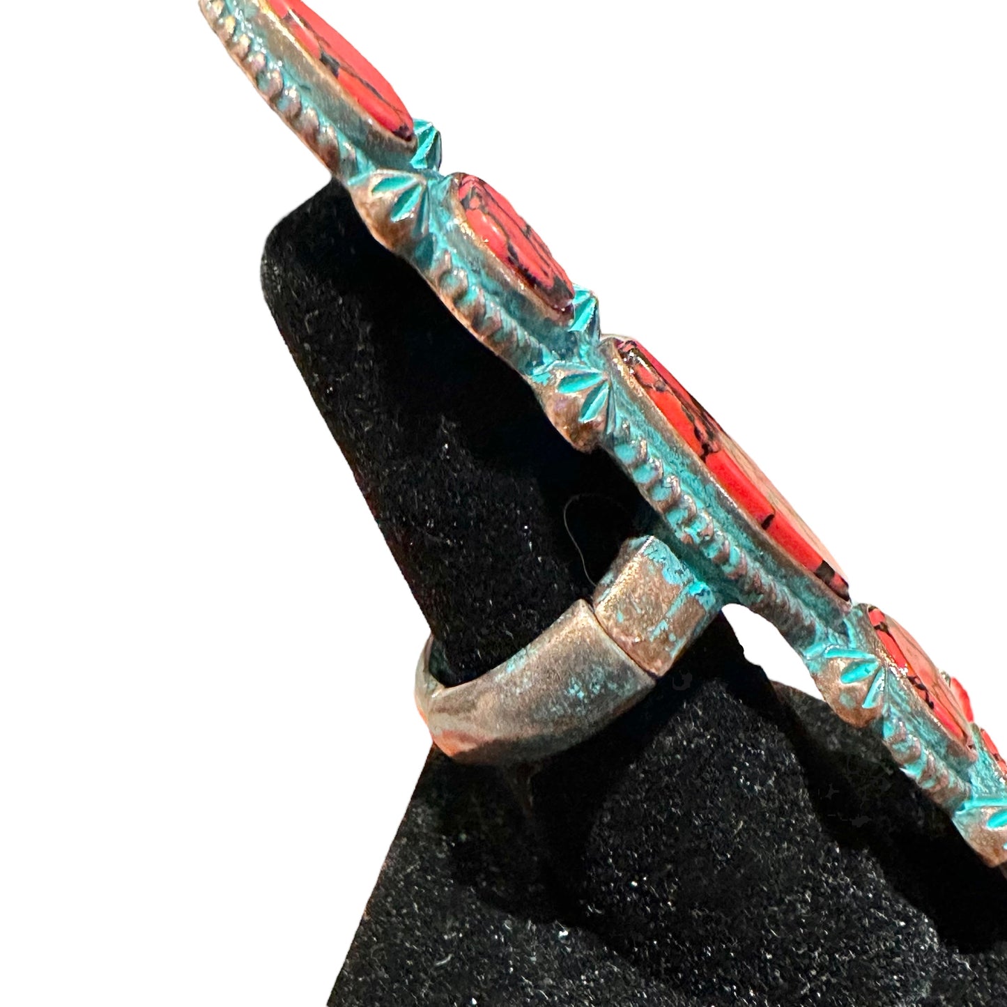 Oversize Iconic Stone Western Stretch Ring (2)