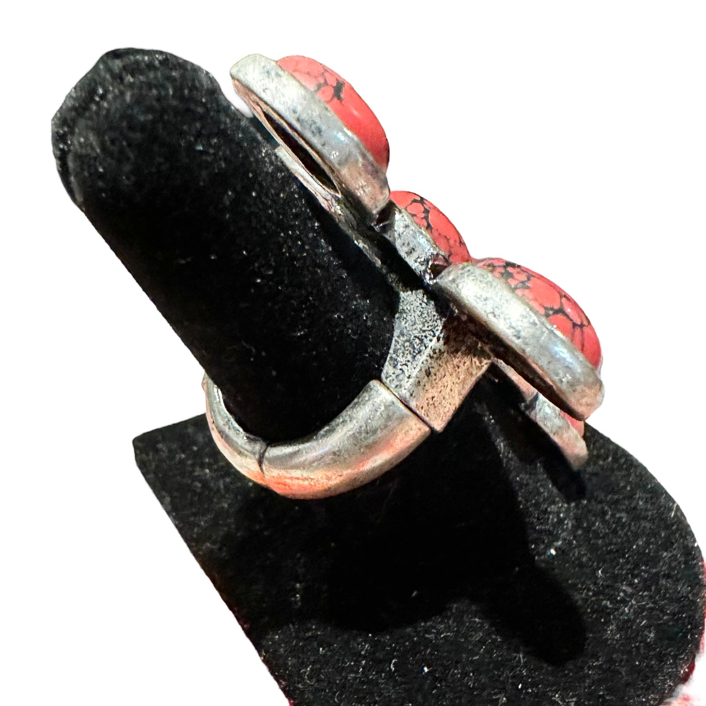 Stone Cross Iconic Stretch Ring (2)