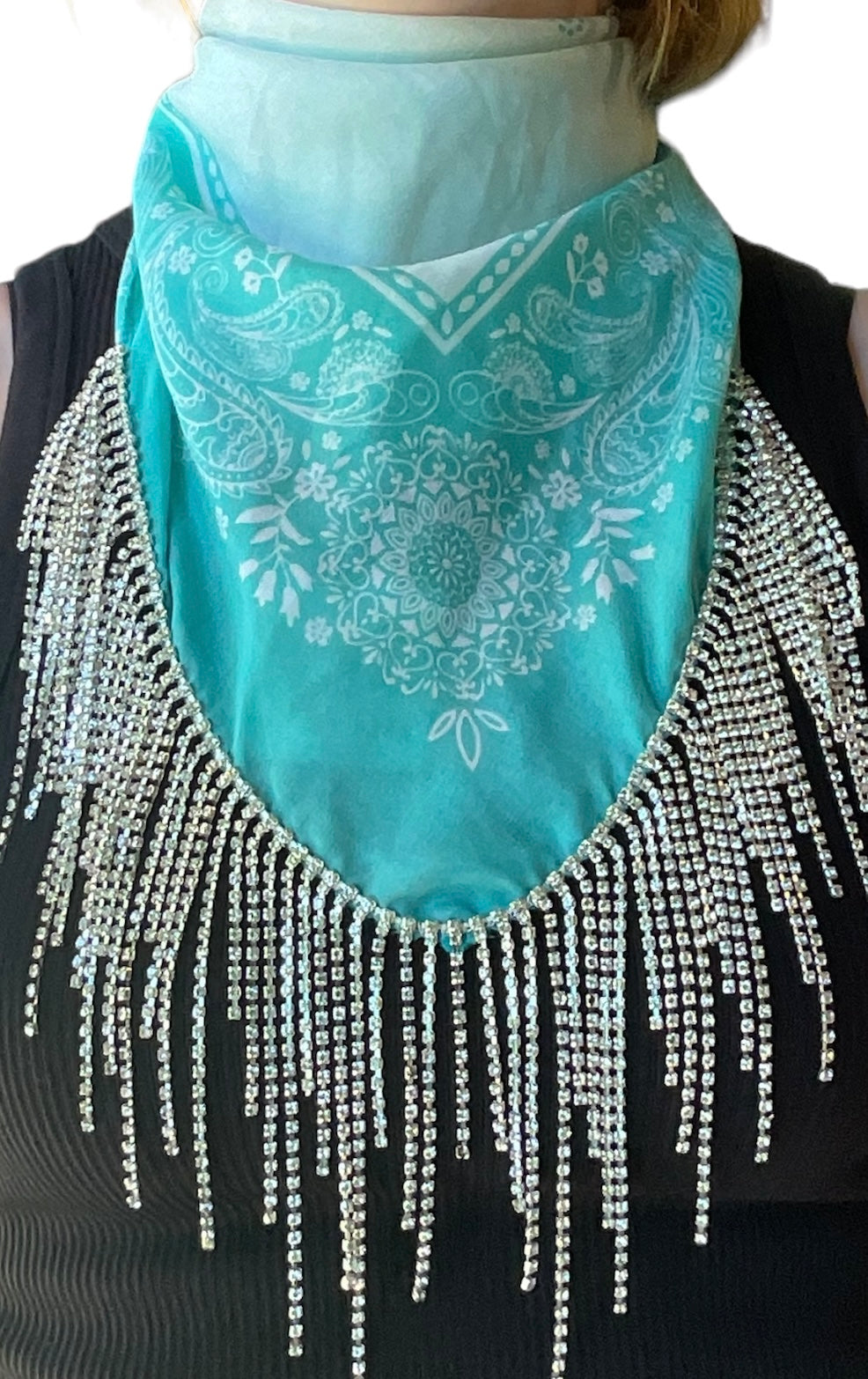 Hand Sewn Fringe Bandanas