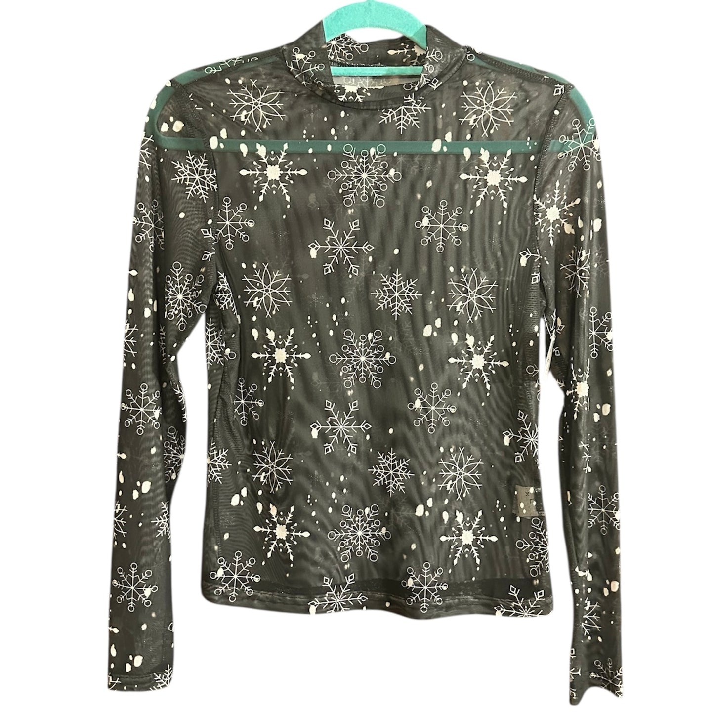 Snowflake Mesh Shirt
