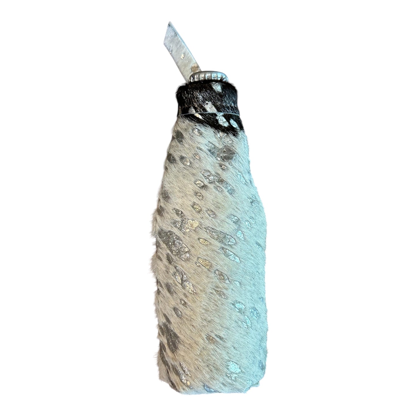 Cowhide Bottle Cooler Koozies