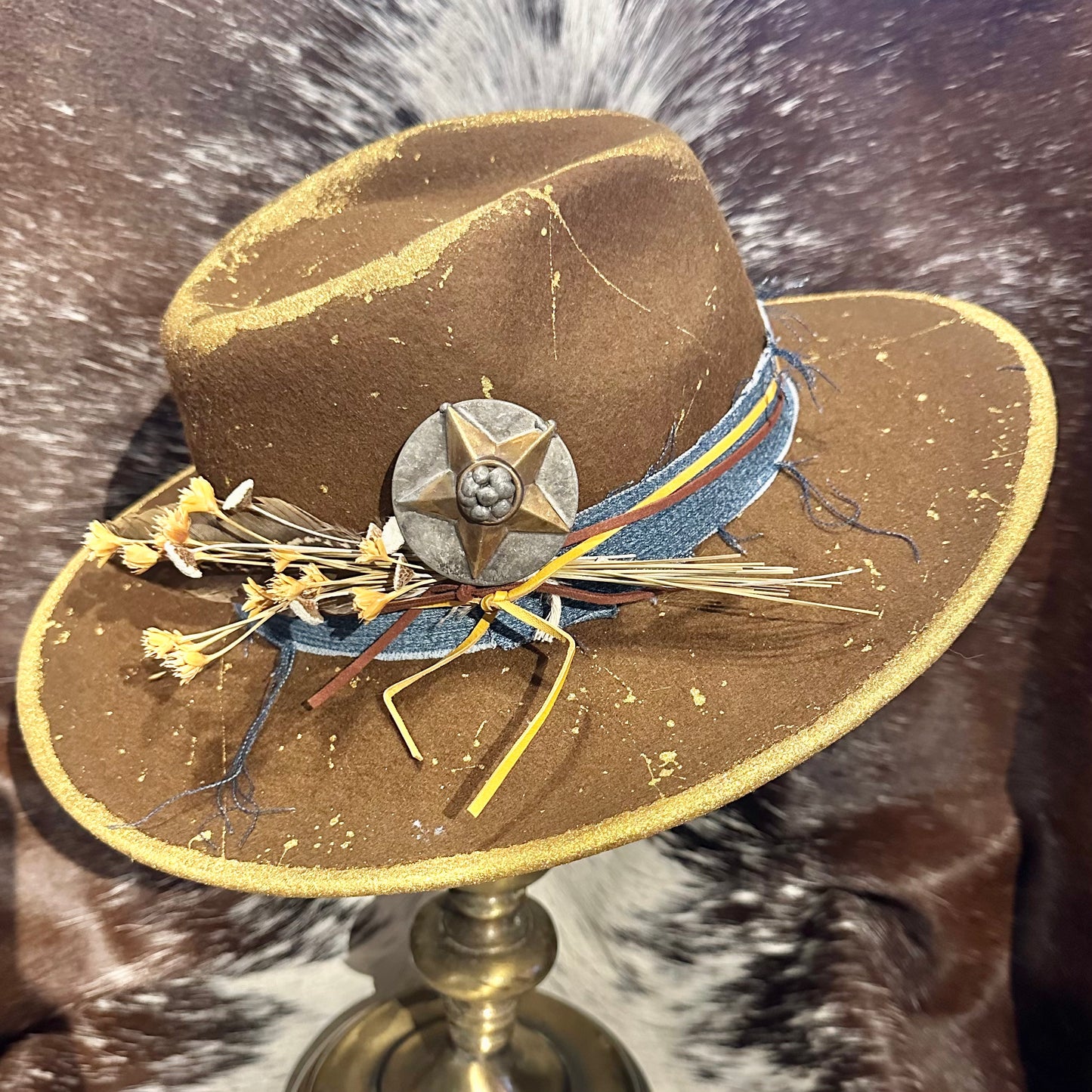 Kansas Star Custom Hat - SOLD