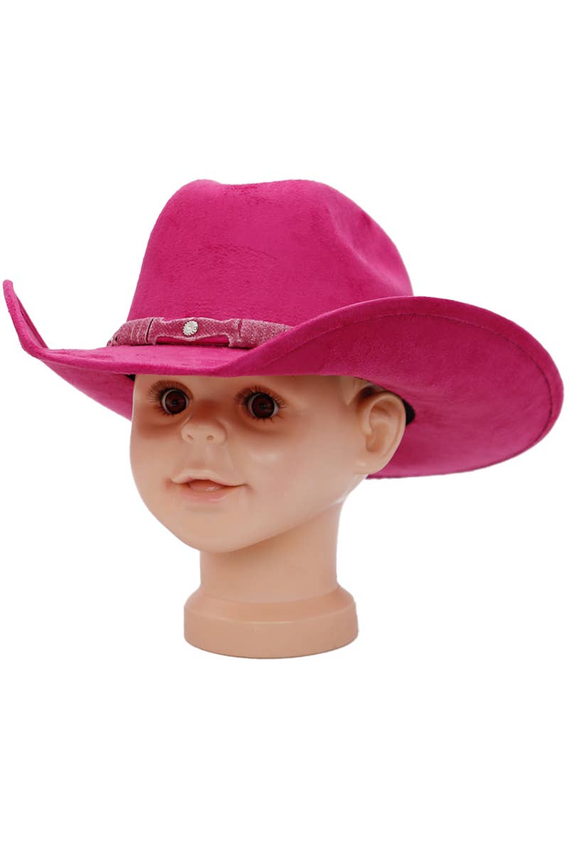 Kids Faux Nubuck Suede Elite Crafted Cowboy Hat