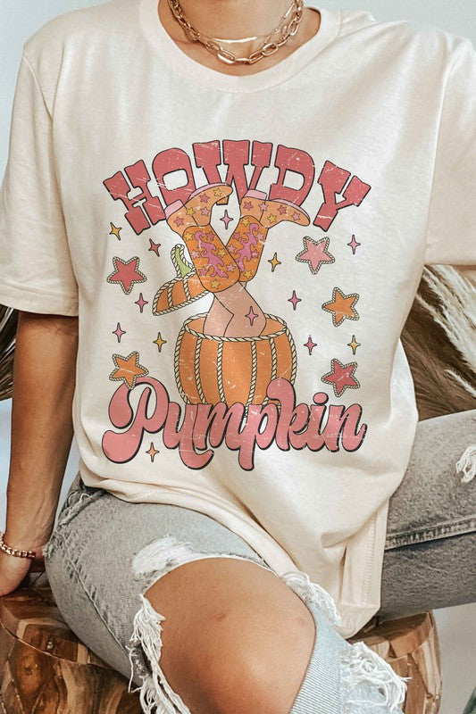 HOWDY PUMPKIN Graphic Tee