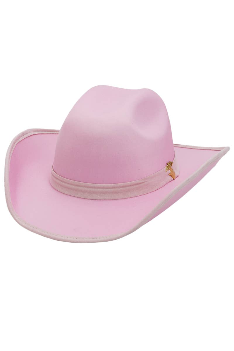 Kids Satin Cutter Crown Western Crafted Cowboy Hat