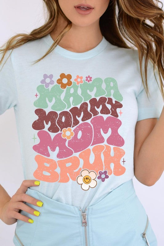 Mama Mommy Mom Bruh Mothers Day Graphic T Shirts