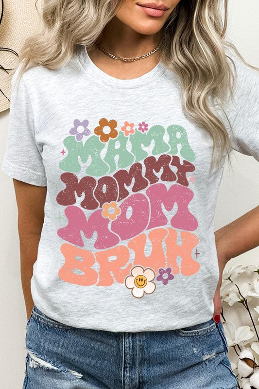 Mama Mommy Mom Bruh Mothers Day Graphic T Shirts