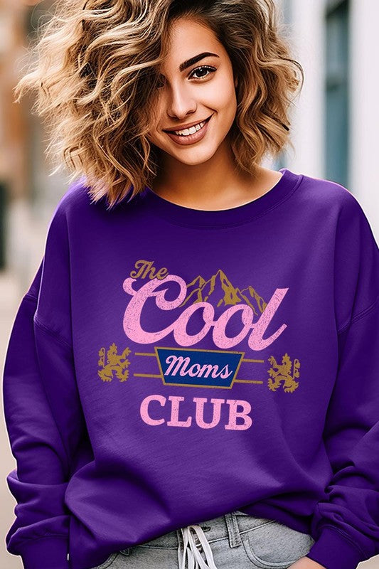 The Cool Moms Club Graphic Fleece Sweatshirts