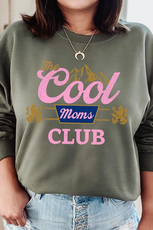 The Cool Moms Club Graphic Fleece Sweatshirts