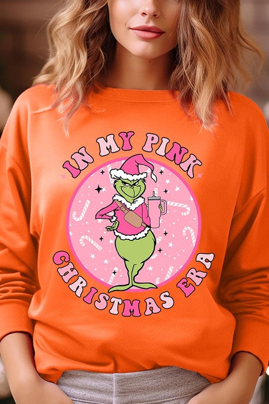 In My Pink Christmas Era Graphic Sweatshirts