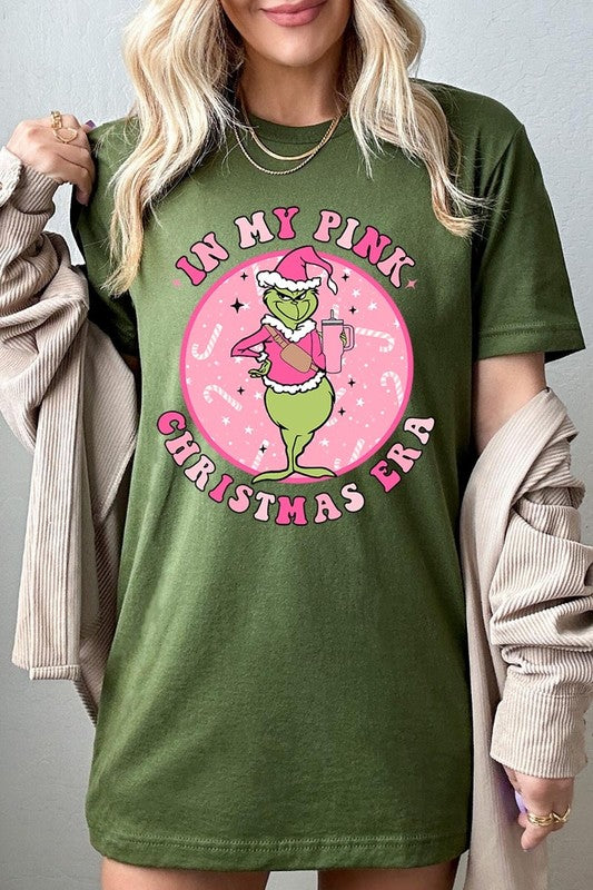 In My Pink Christmas Era Graphic Tee