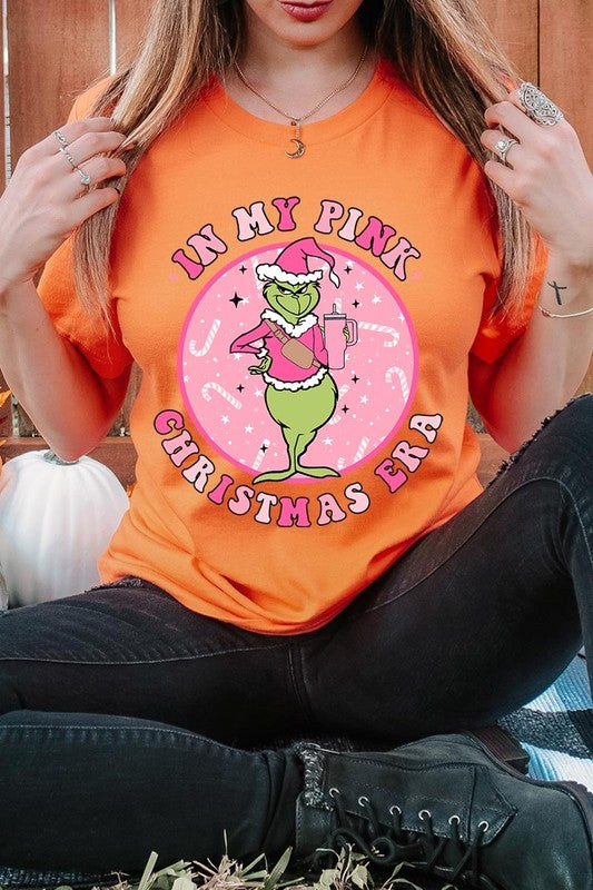 In My Pink Christmas Era Graphic Tee