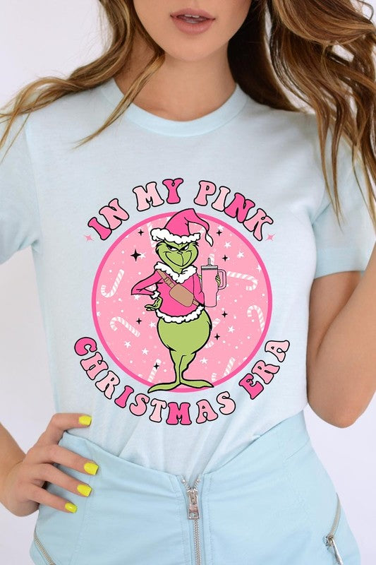 In My Pink Christmas Era Graphic Tee