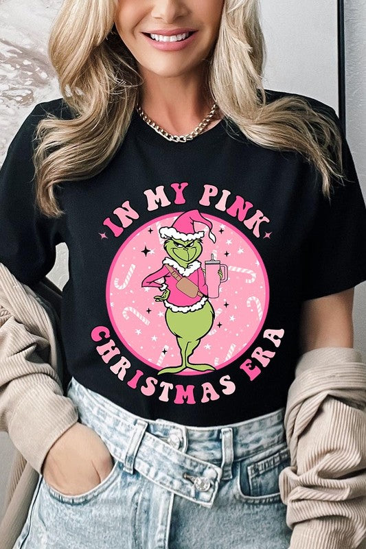 In My Pink Christmas Era Graphic Tee