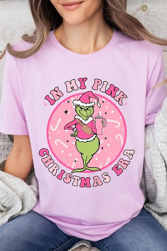 In My Pink Christmas Era Graphic Tee