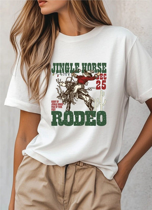 Jingle Horse Rodeo Graphic Tee