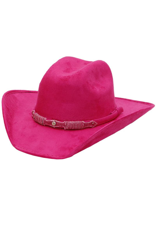 Kids Faux Nubuck Suede Elite Crafted Cowboy Hat