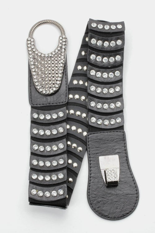 Crystal Fashion Stretchy Belt