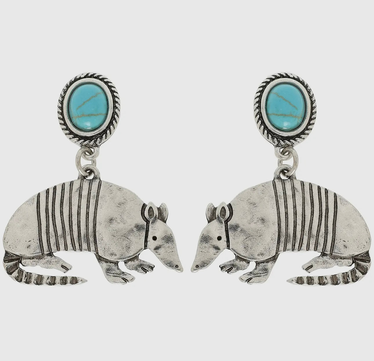 Armadillo Stud Earrings