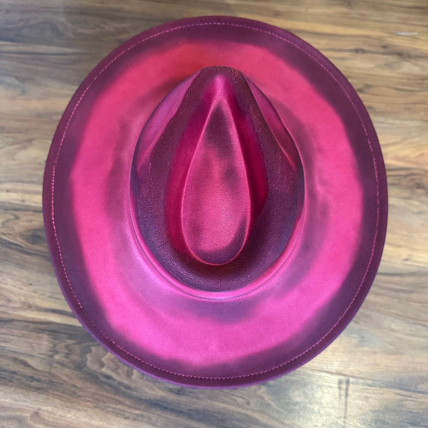 Flat Hat - Distressed Burn