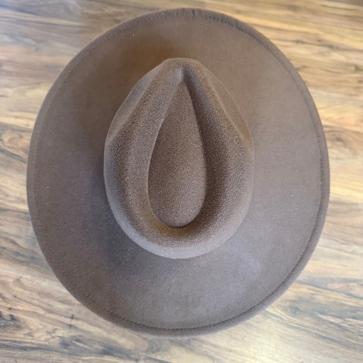 Flat Felt Hat