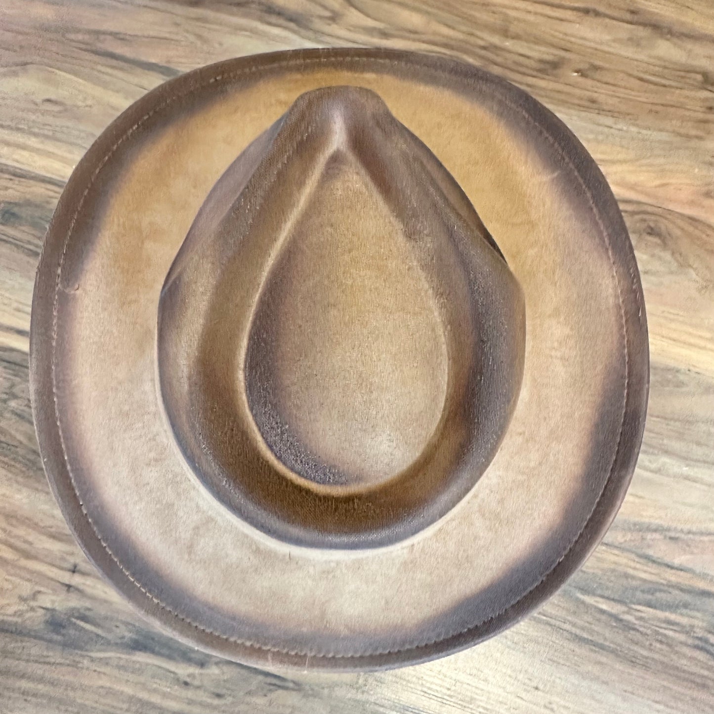 Suede Regular Cowboy Fedora Hat