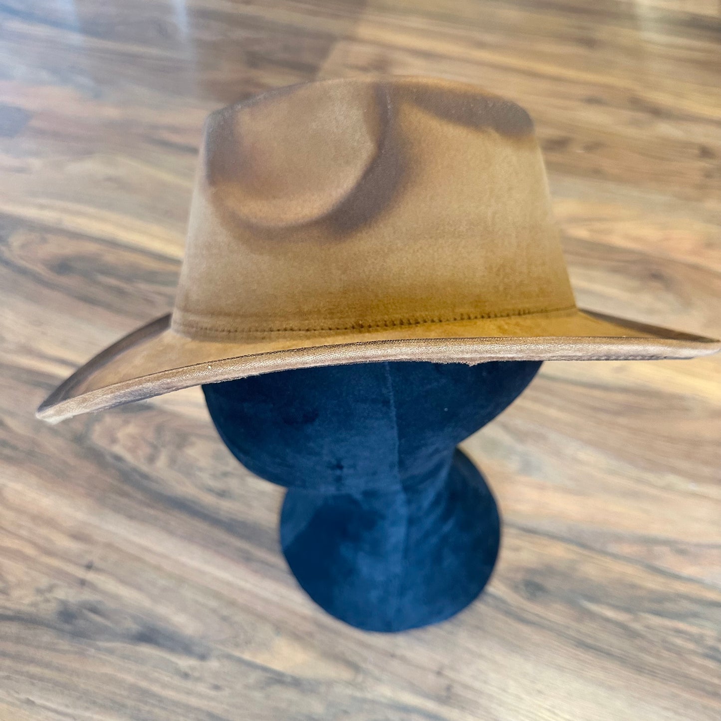 Suede Regular Cowboy Fedora Hat