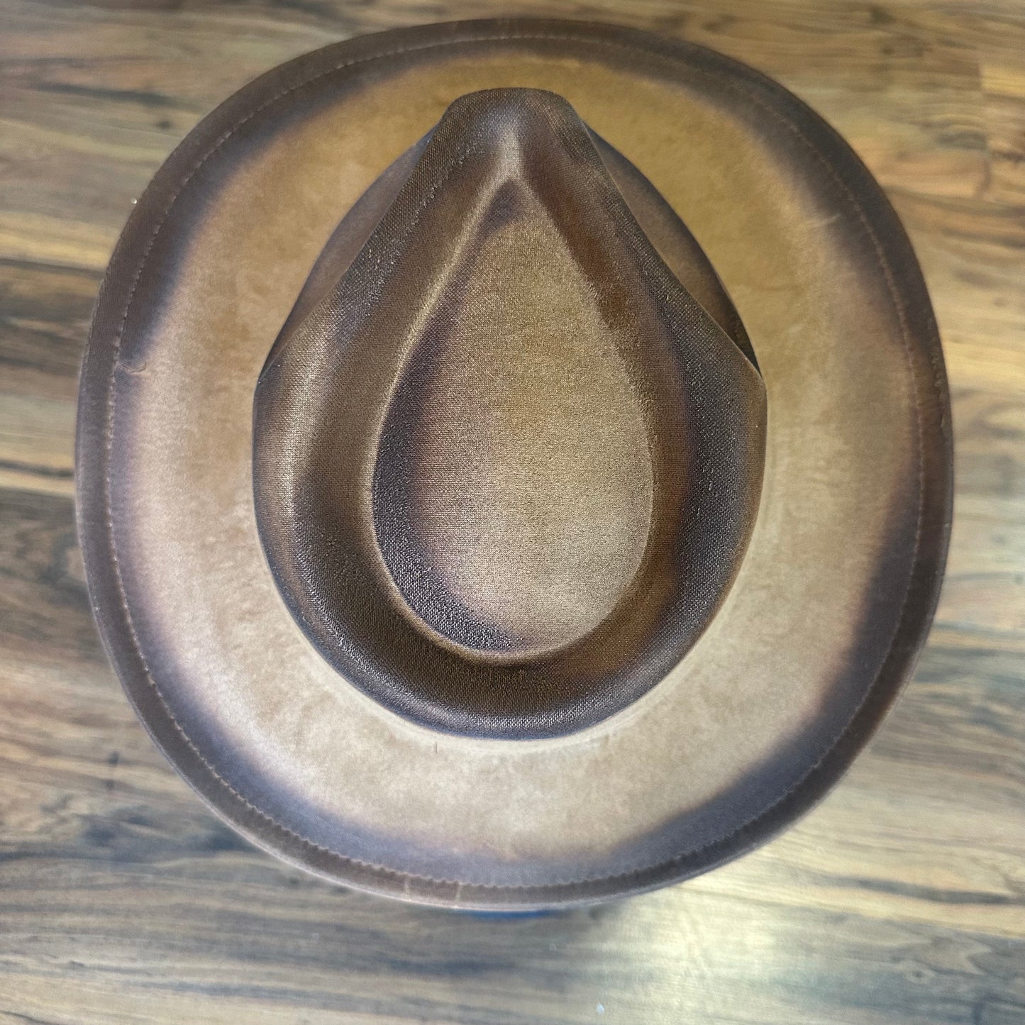 Suede Regular Cowboy Fedora Hat