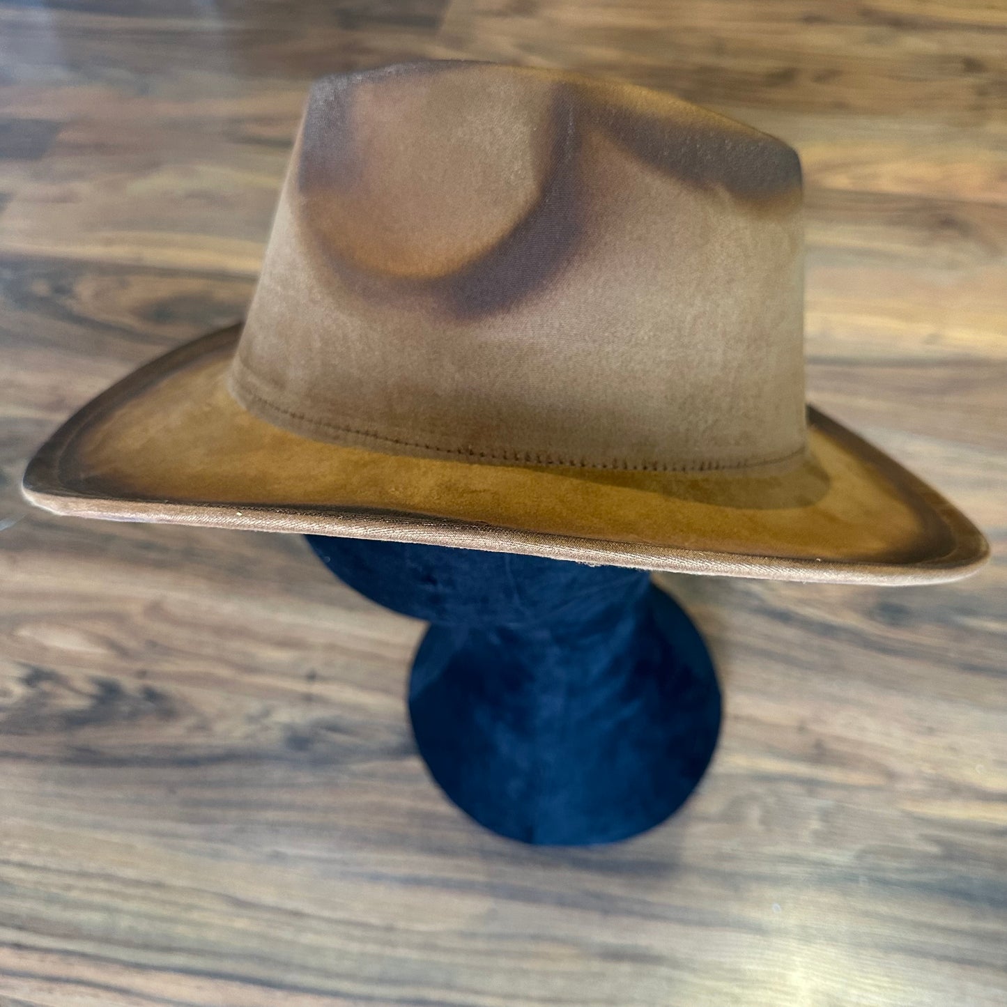 Suede Regular Cowboy Fedora Hat