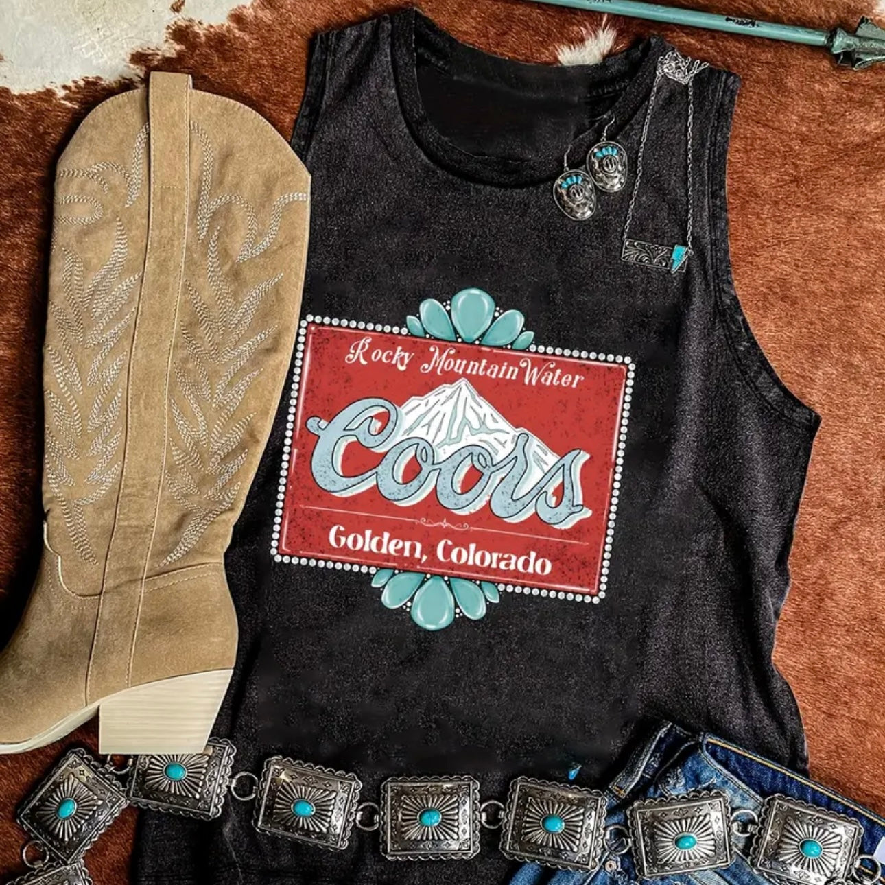 Coors Sleeveless Tee