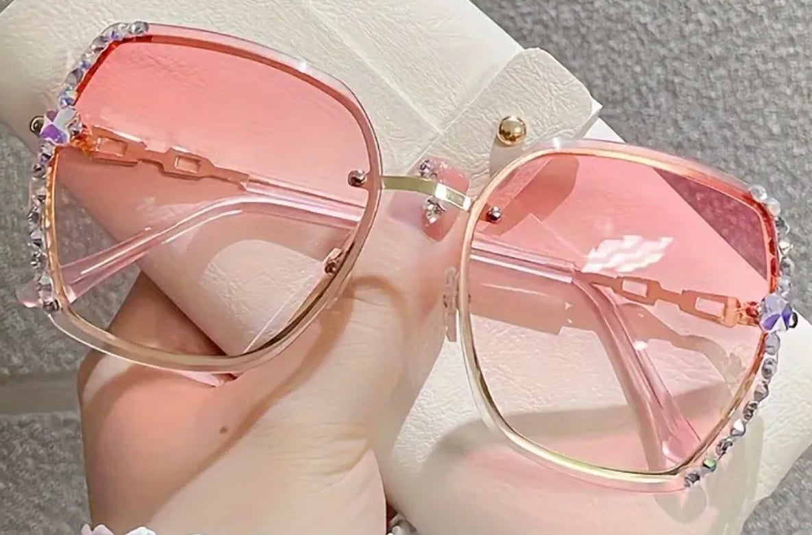 Retro Candy Sunglasses-Pink