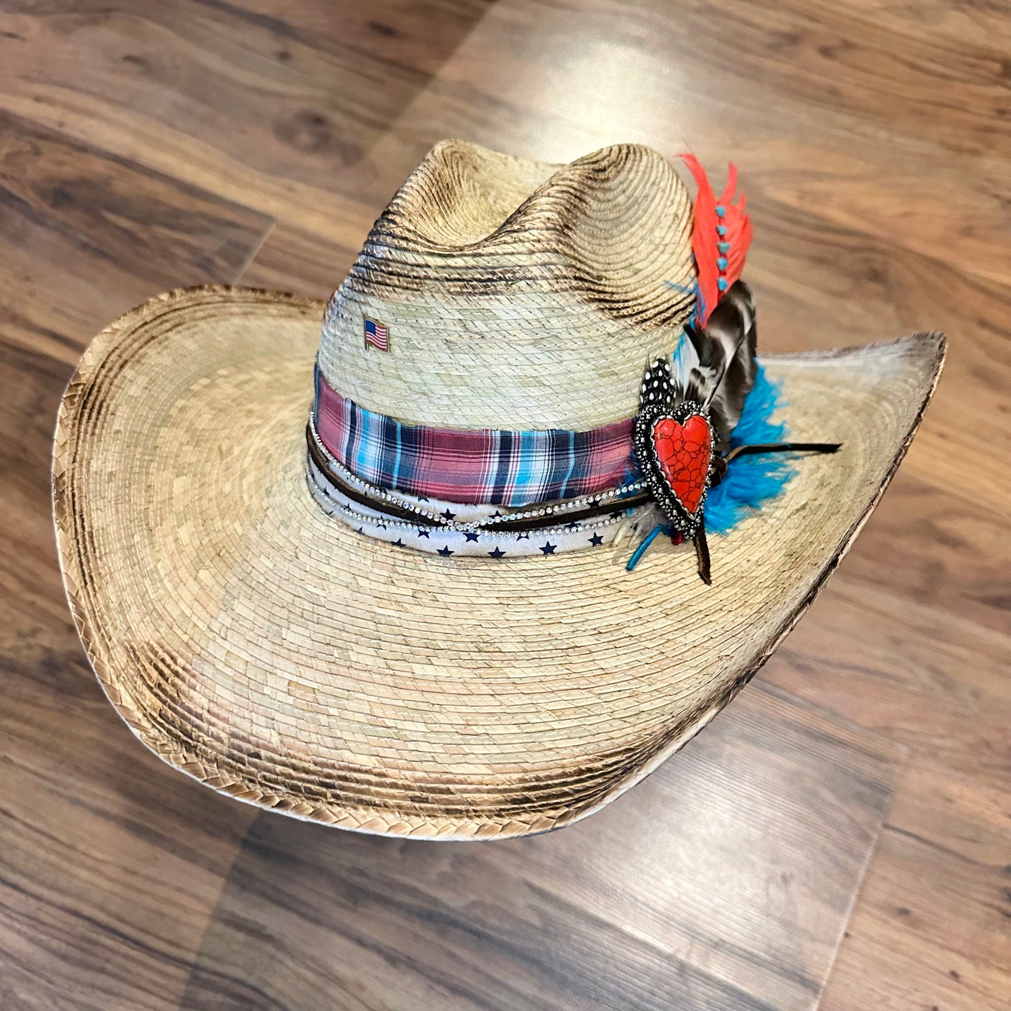 Wild Horses Straw Hat - SOLD